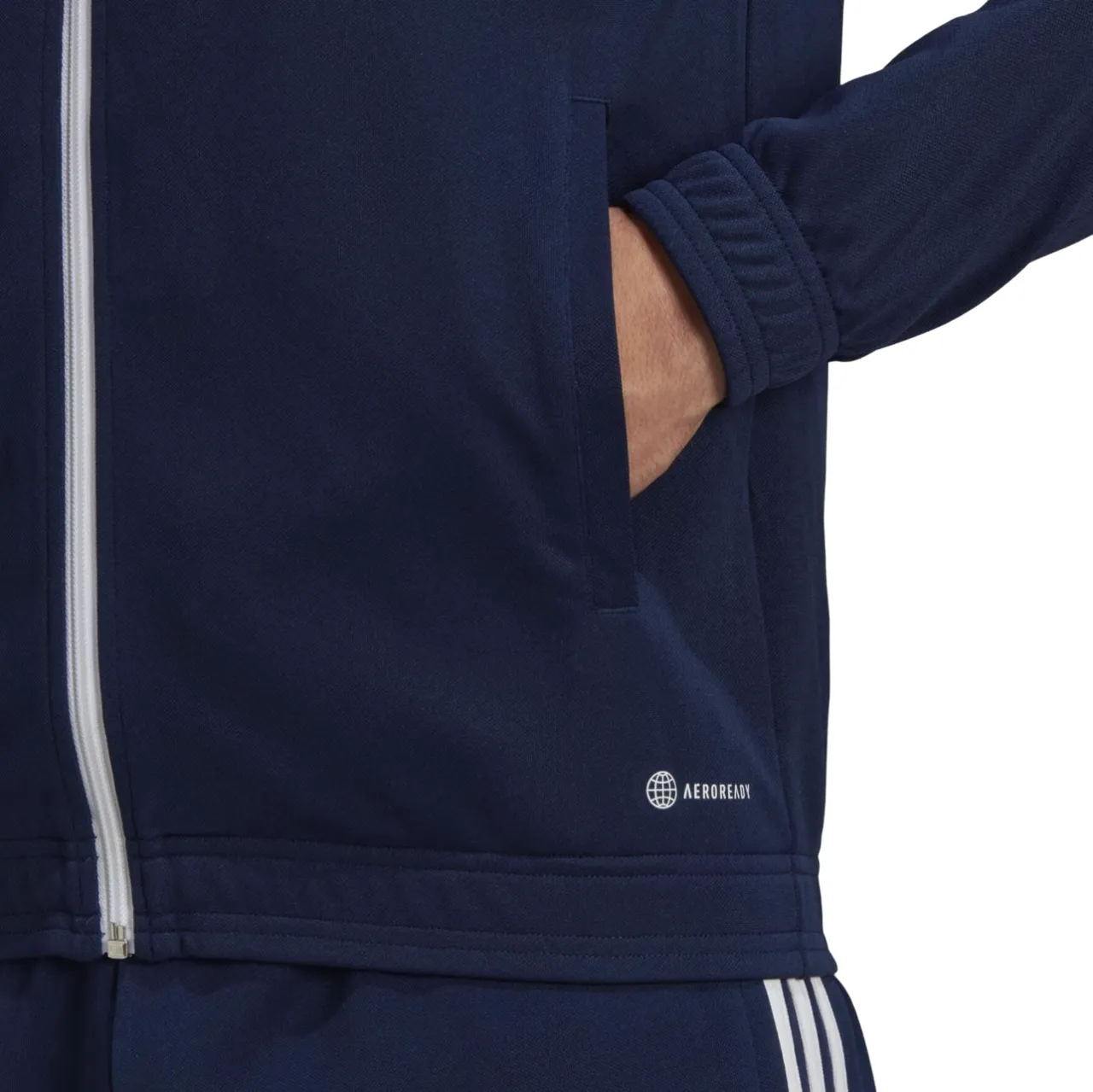 3 x Adidas Mens Entrada 22 Track Top Navy/White Football Jacket