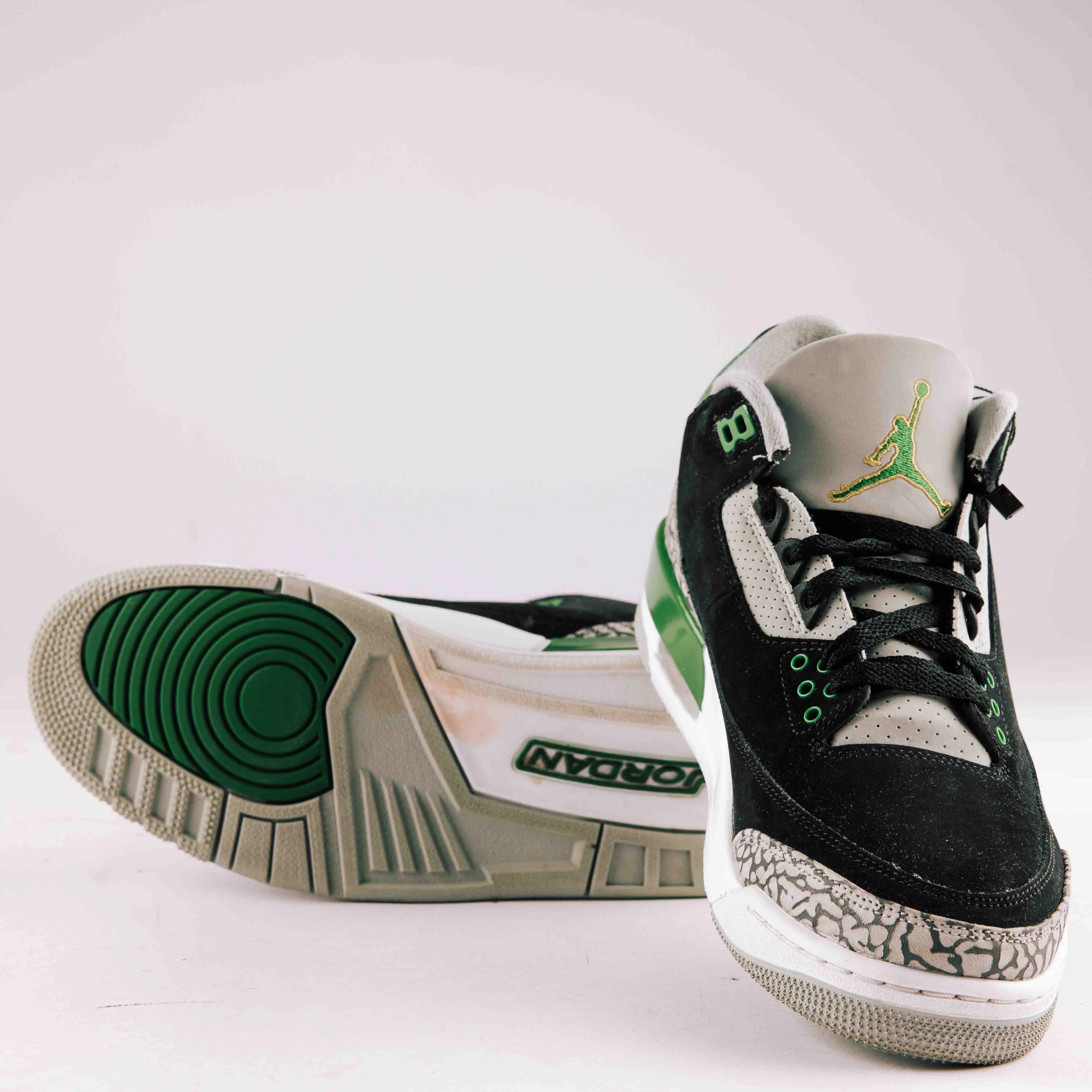 Air Jordan Retro 3 Pine Green - Used - 0295