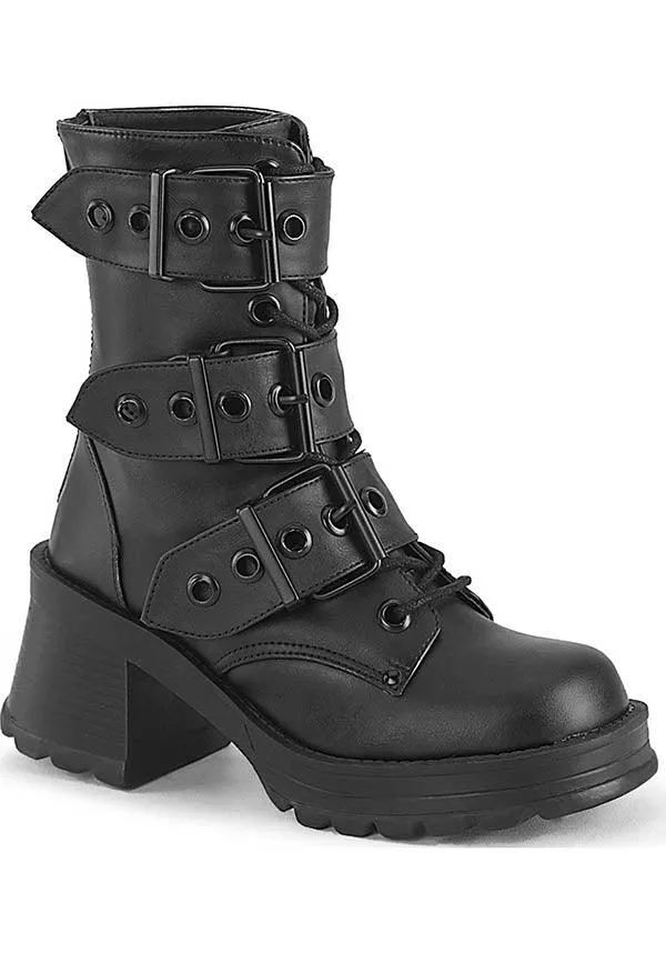 BRATTY-118 [Black] | BOOTS [PREORDER]