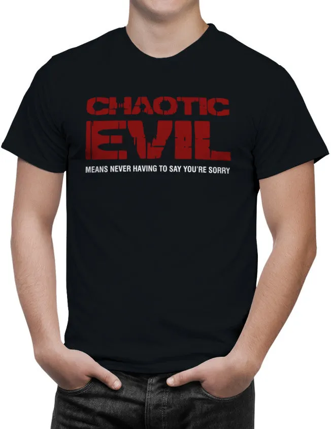 Chaotic Evil Alignment Unisex T-Shirt