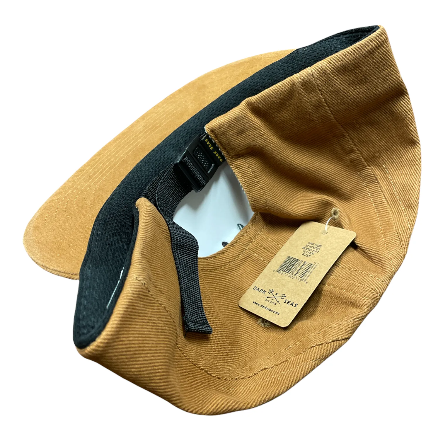 DARK SEAS BODIE STRAP BACK HAT RUST