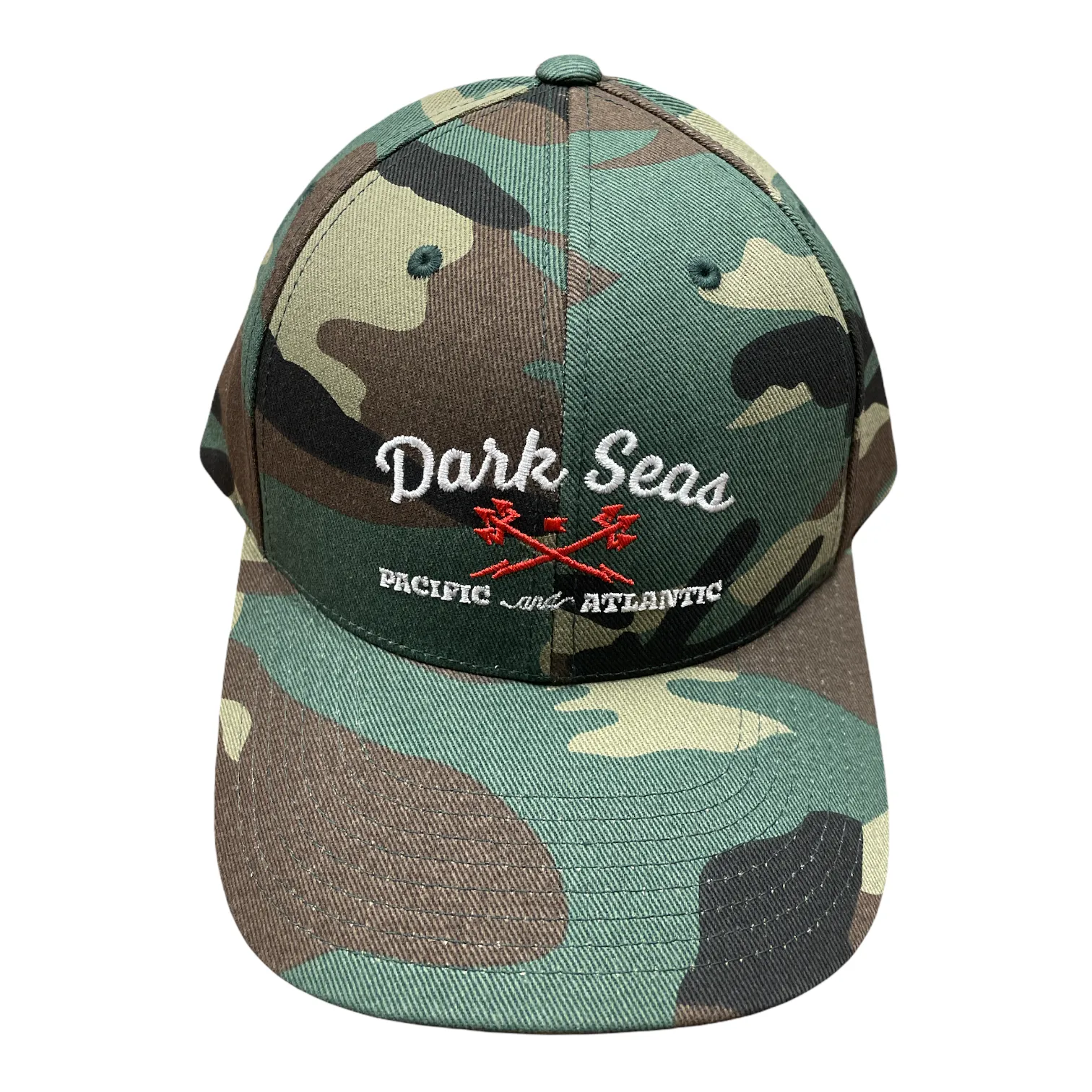 DARK SEAS BRICK AND MORTAR SNAP BACK CAMO