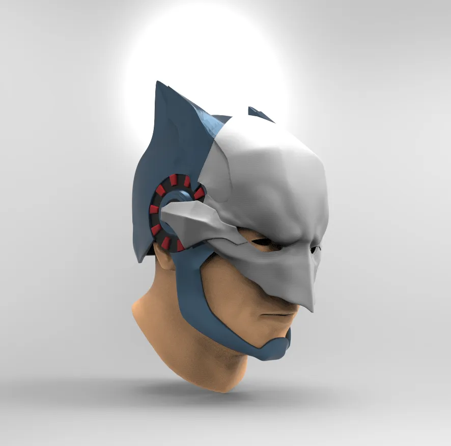 Futuristic Batman Cowl