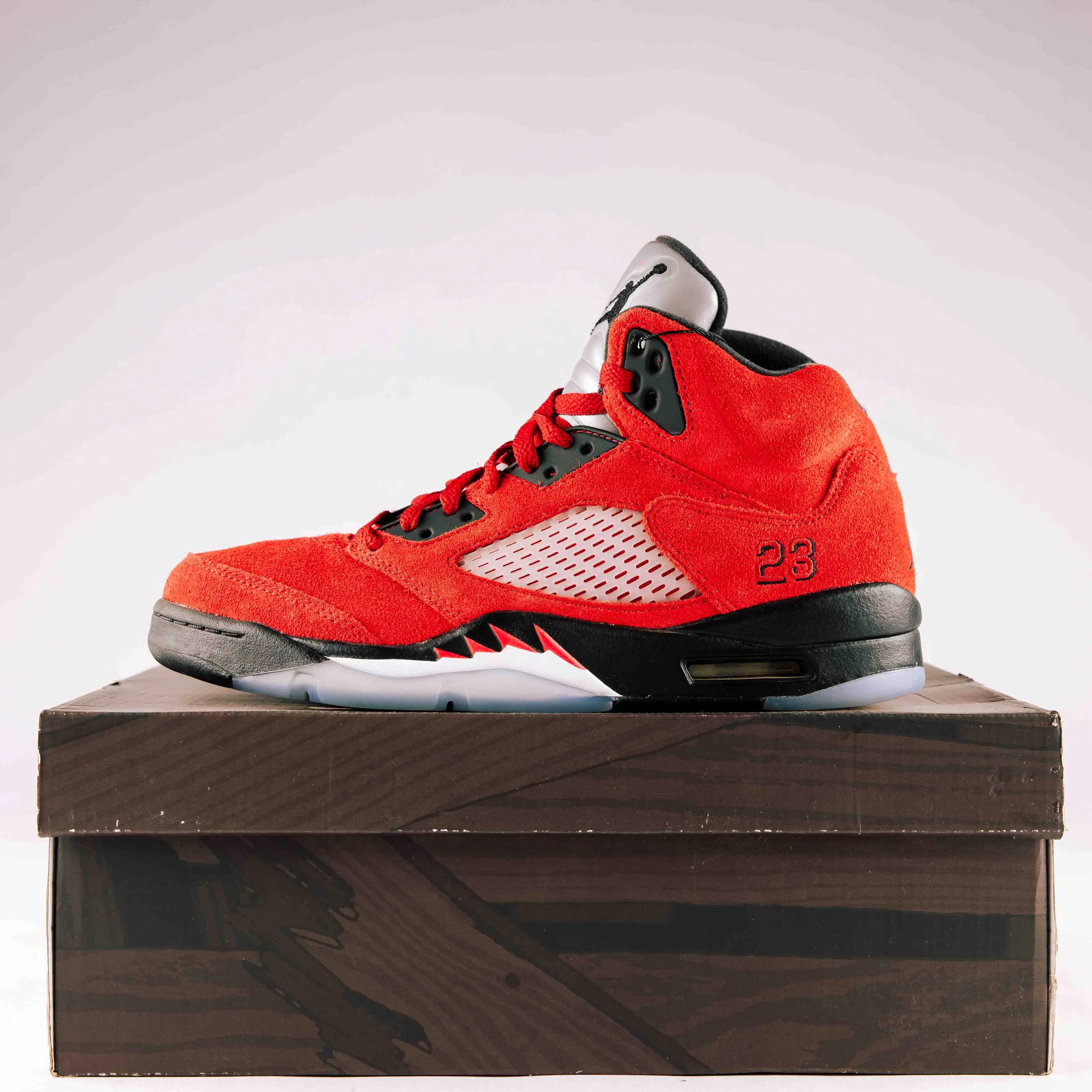 Jordan 5 Retro Raging Bull Red (2021) - Used -0496