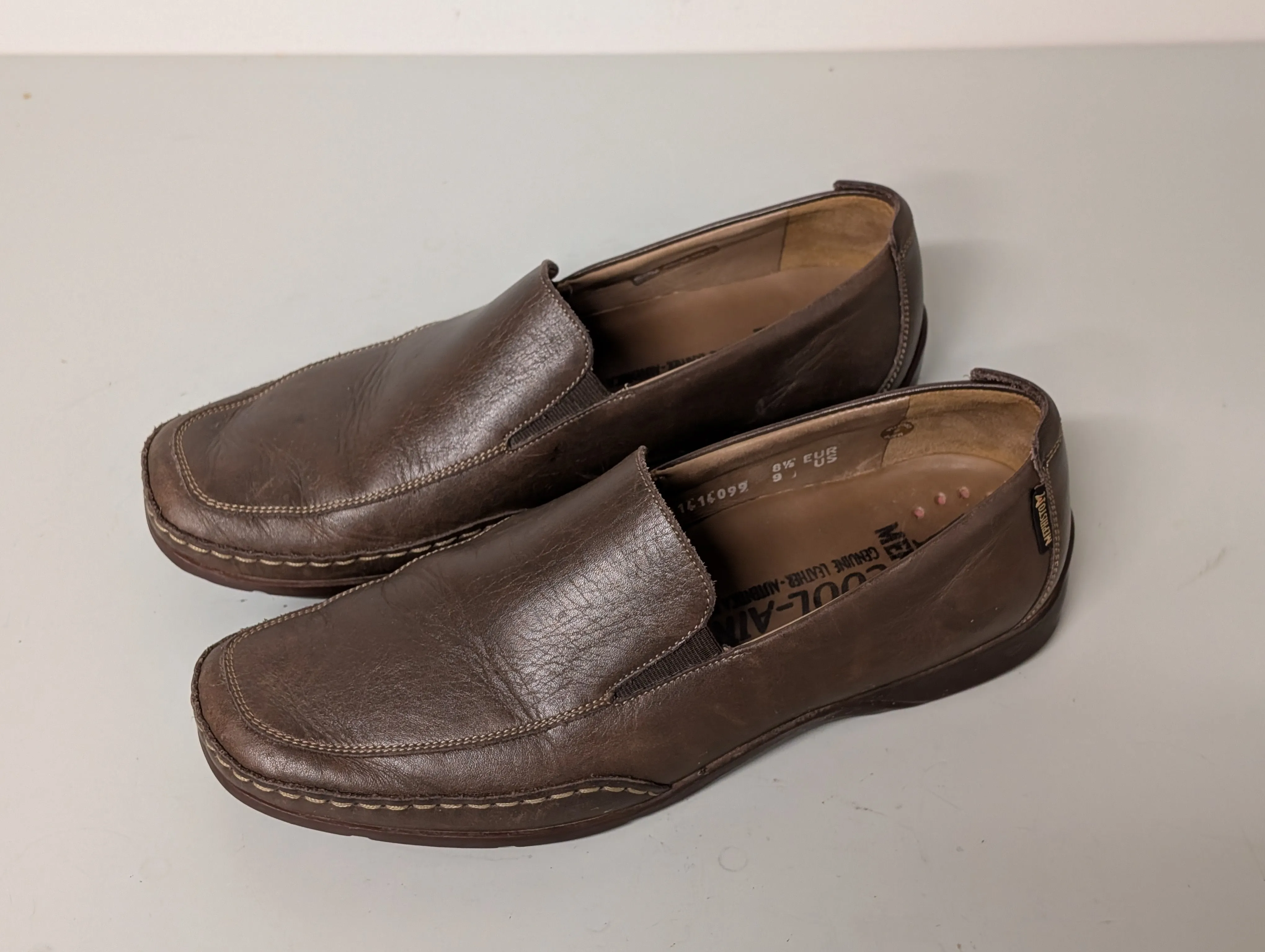 Mephisto “Edlef” Casual Loafers Shoes Brown Leather Size 9