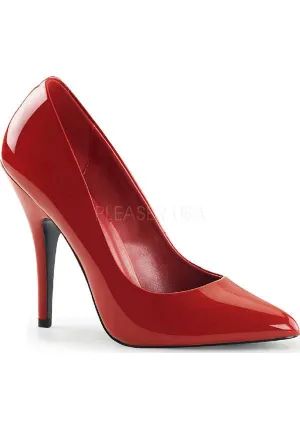 SEDUCE-420 [Patent Red] | HEELS [PREORDER]