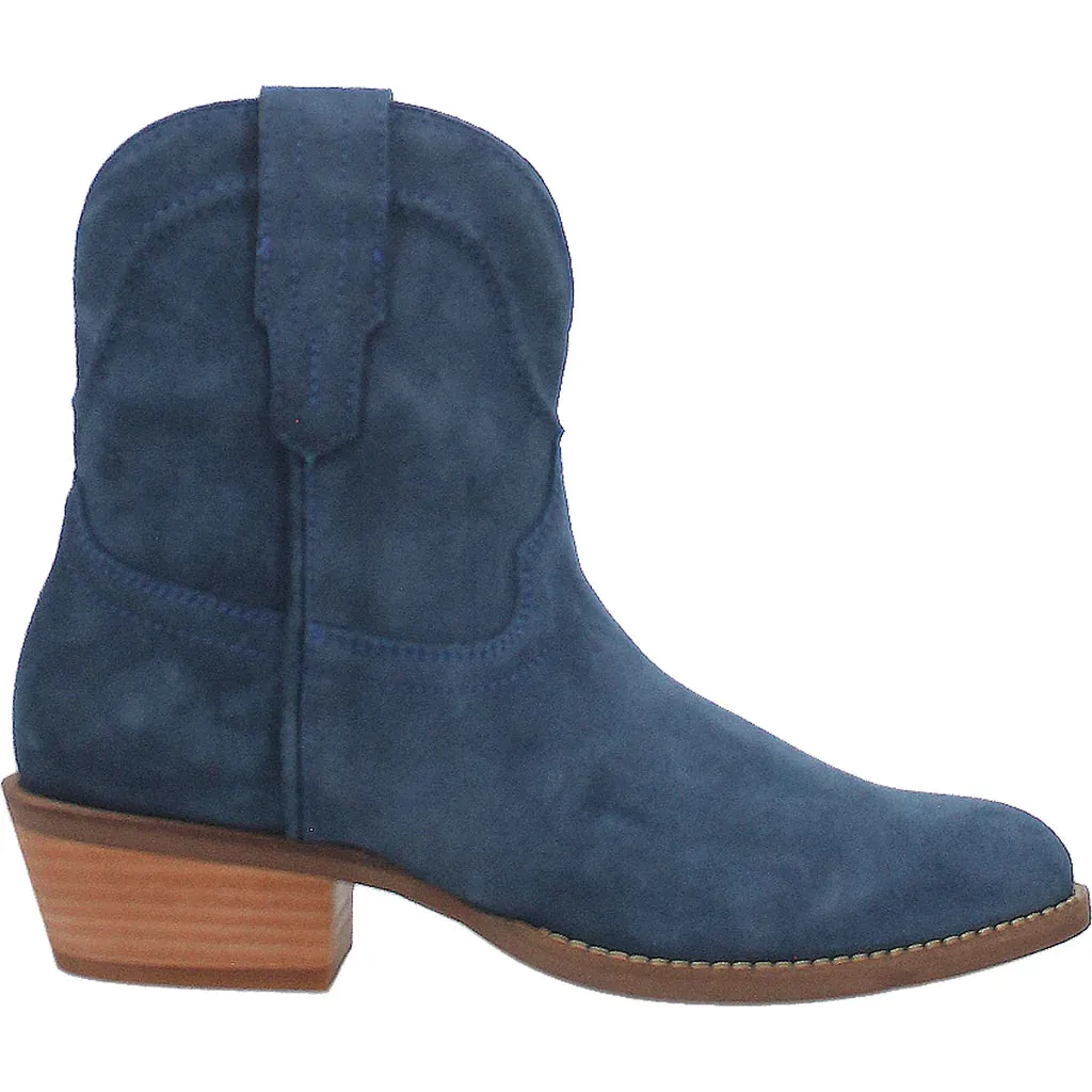 Women's Dingo Tumbleweed Navy Suede Boot